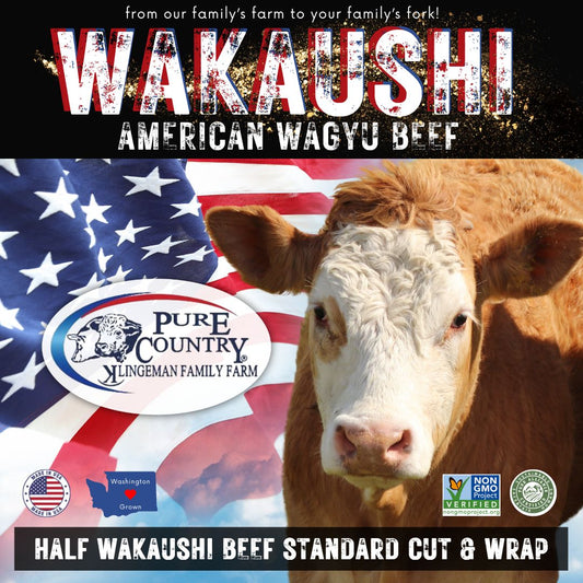 DEPOSIT - WAKaushi WAGYU HALF BEEF STANDARD CUT