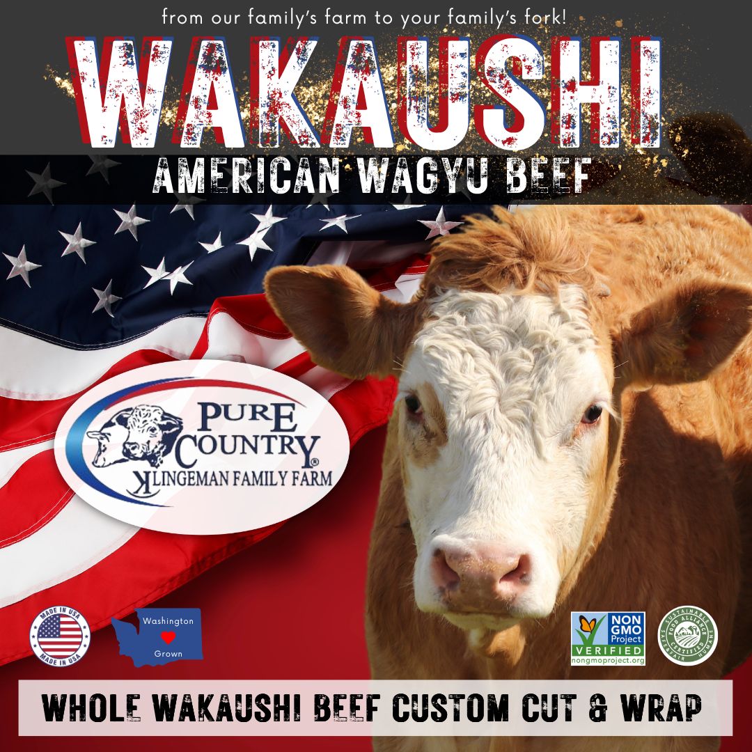 DEPOSIT - WAKaushi WAGYU WHOLE BEEF CUSTOM CUT AND WRAPPED